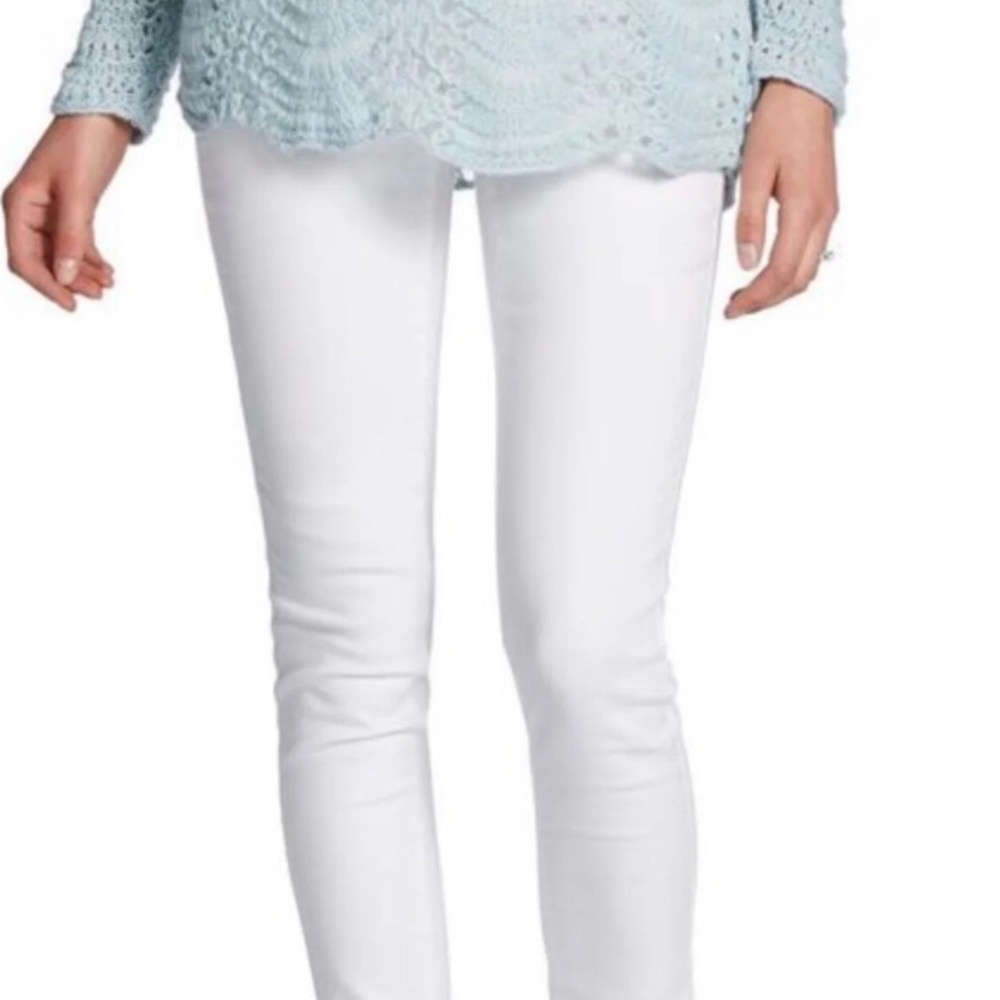 Maternity Jessica Simpson skinny jeans, 2 tops